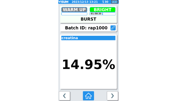Handheld NIR analyzer | Visum Palm™ | IRIS Technology